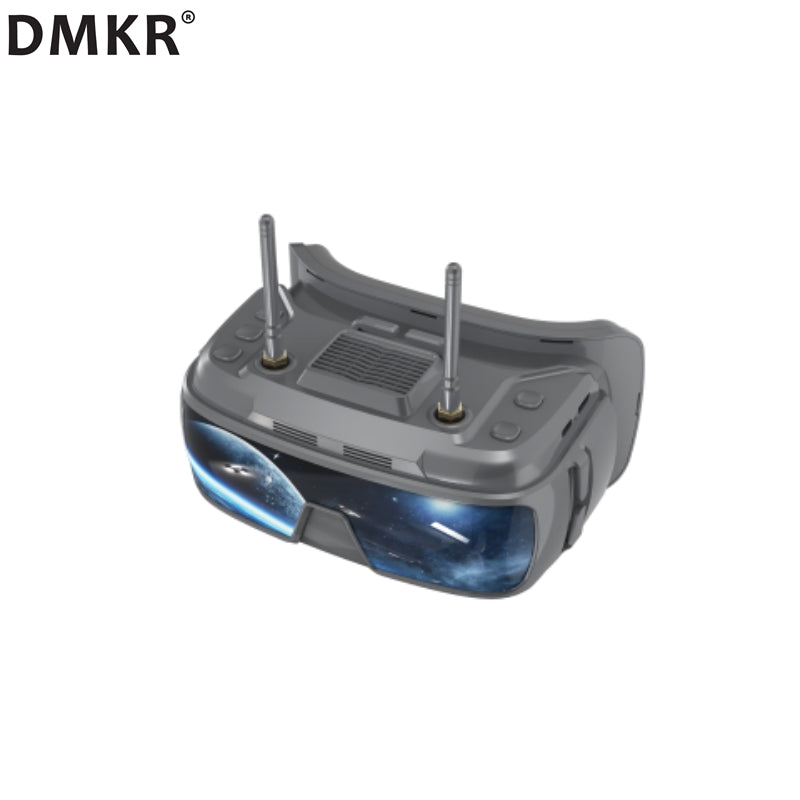 DMKR | 3.5 Inches 5.8G FPV Video Goggles Integrated 40-Channel High-Sensitivity Receiver Module VR200